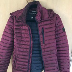 Nautica packable puffer jacket